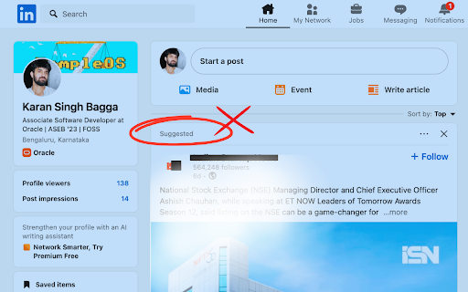 NoNoise LinkedIn