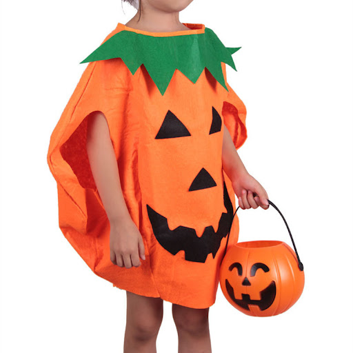 Title 4, Halloween Costume with Performance Pumpkin Lamp...
