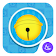 Mignon Chat Bleu--APUS Launcher Thème Libre icon