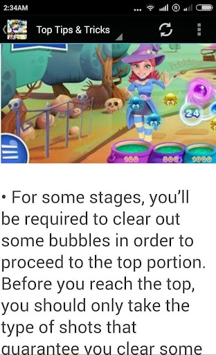 Guide for Bubble Witch Saga 2