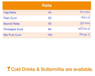 Vandana Coldrinks menu 8