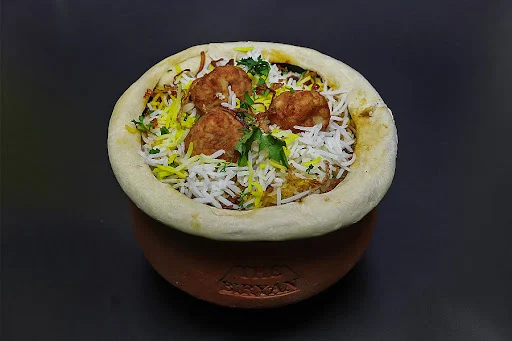 Creamy Paneer Kofta Handi Biryani