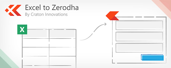 Excel to Zerodha marquee promo image