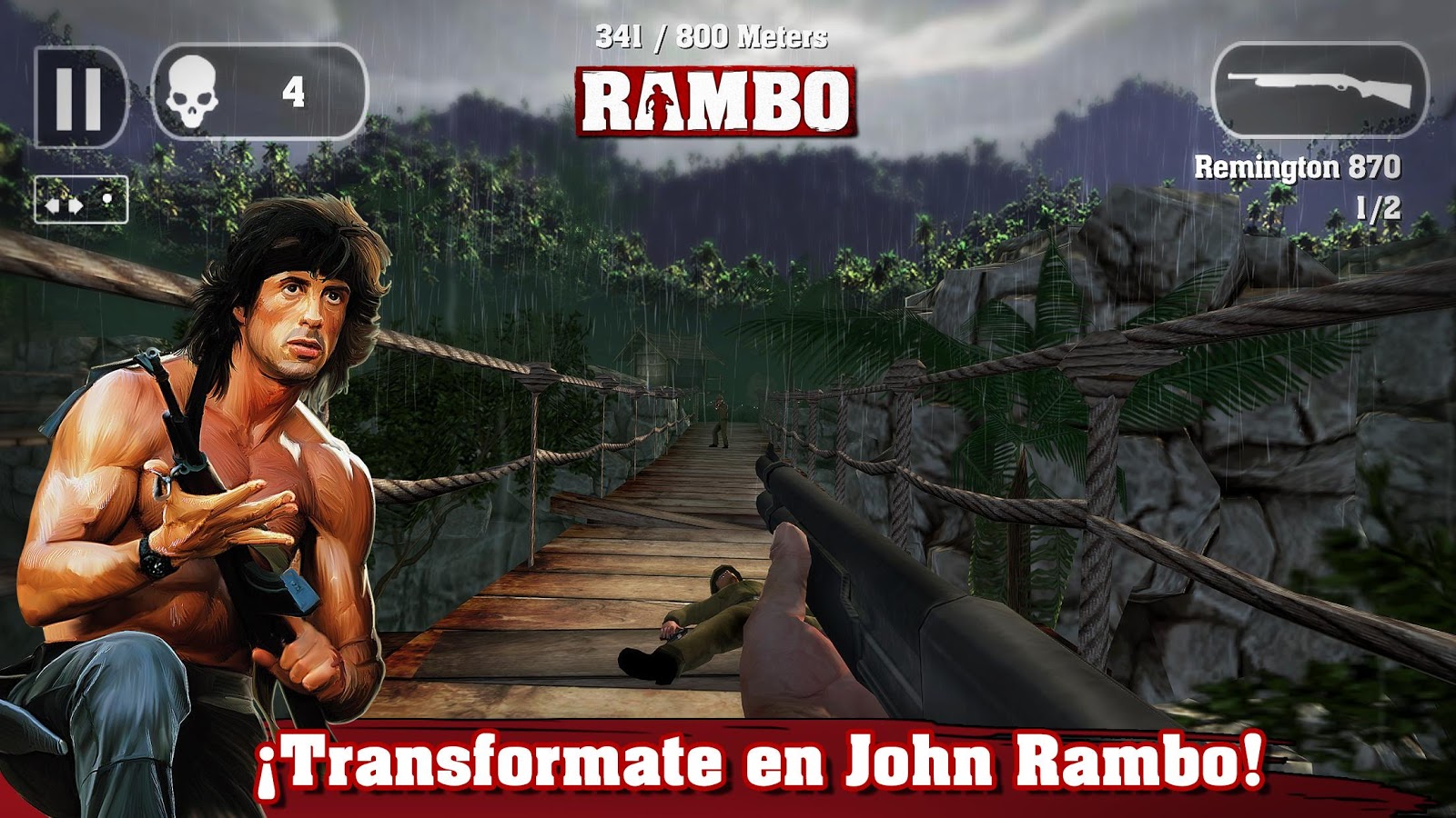   Rambo: captura de pantalla 