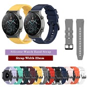 Dây Đeo 22Mm Silicone Cho Đồng Hồ Thông Minh Huawei Watch Gt3 Gt 2 46Mm Gt2 Pro Gt2E