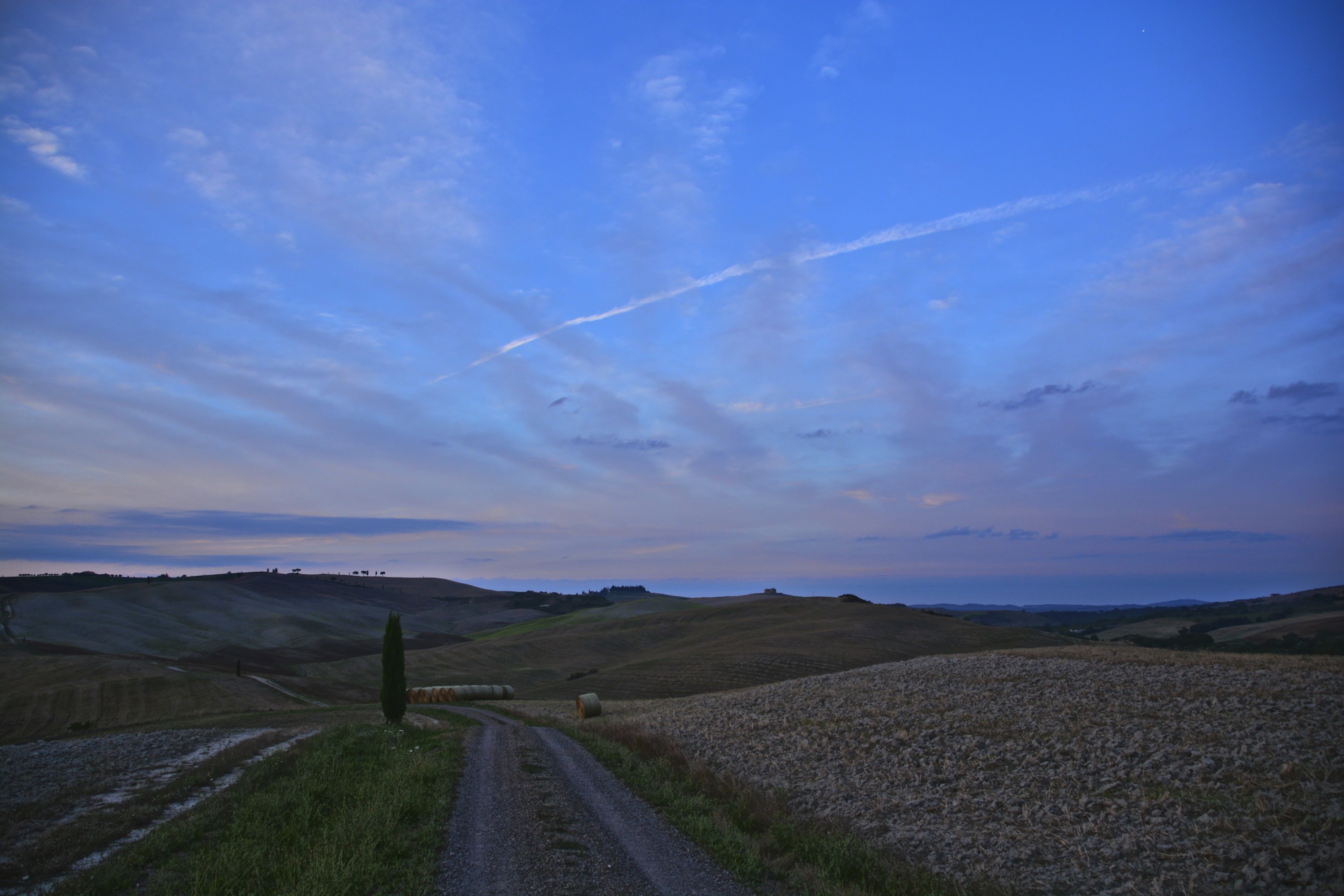 Sunset in Val d'Orcia, San Quirico D'Orcia, Siena