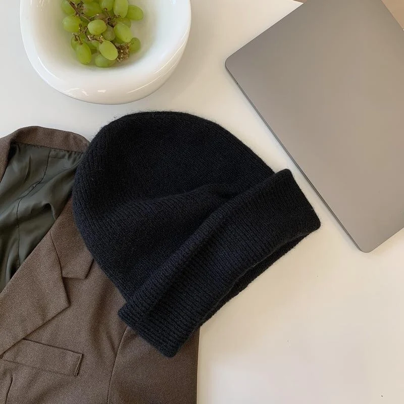 Thickened Face-showing Small Ear Protection Pile-up Cold Hat