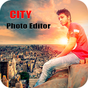 City Photo Editor : Hording Photo Frame  Icon