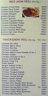 Ravi's Restaurant menu 7