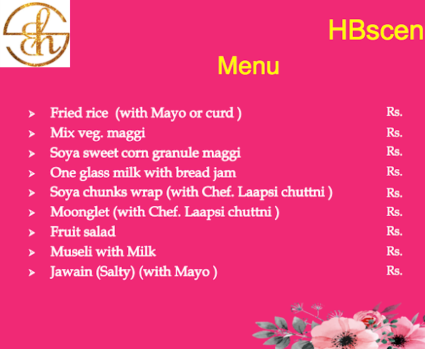 Hb Scen menu 