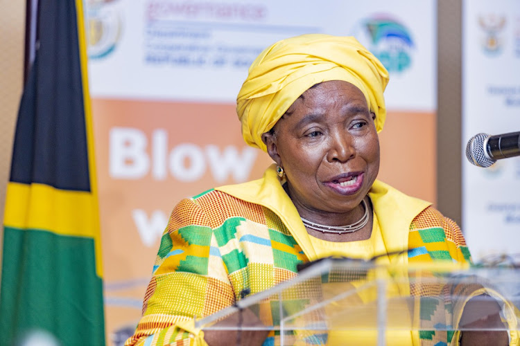 Minister Nkosazana Dlamini-Zuma