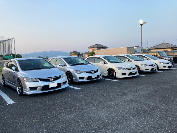 シビックタイプRの鯉のぼり・T.C.M・ADVAN Racing・オフ会に関するカスタム事例の投稿画像5枚目