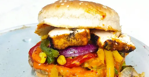 Andaaz E Rolls Special Paneer Burger