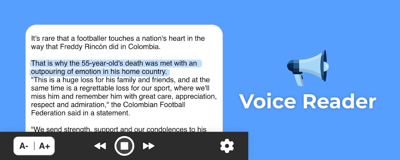 Text to Speech: Voice Reader TTS Preview image 2