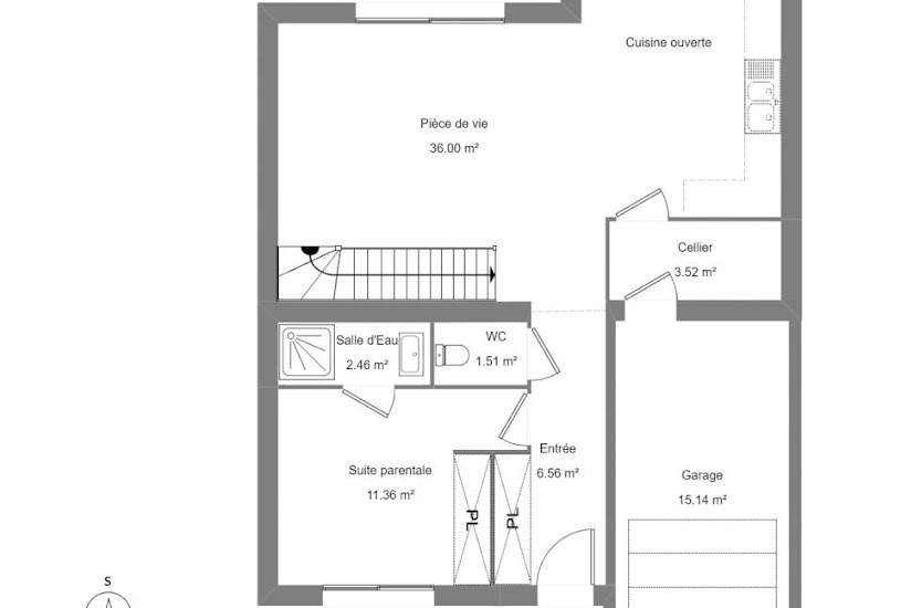  Vente Terrain + Maison - Terrain : 295m² - Maison : 117m² à Argelès-sur-Mer (66700) 