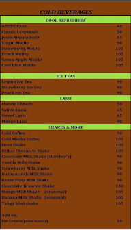 Chai Garam menu 2