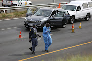 A shooting occurred on the M1 highway, on October 22 2018‚ in a suspected robbery attempt. Johannesburg Metro Police Department officers are diverting traffic off the freeway at Jan Smuts Avenue and Empire Road. 