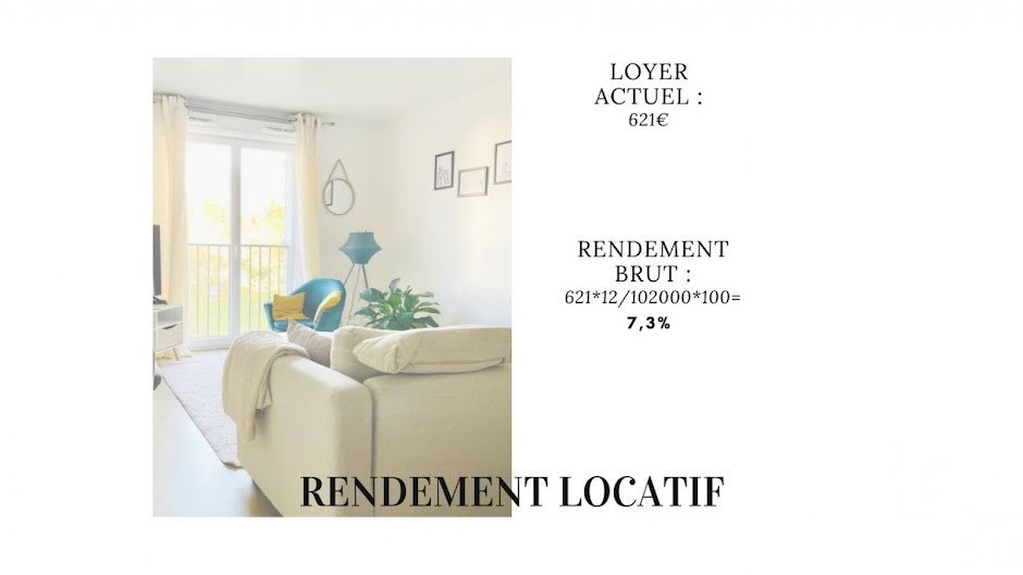 Vente appartement 3 pièces 60 m² à Grand-Couronne (76530), 102 000 €