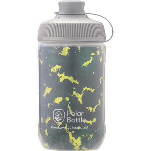 Polar Breakaway Muck Insulated Shatter Water Bottle - 12oz, Forest/Lightning