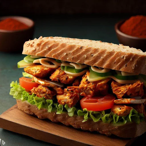 Chicken Tikka Masala Sandwich