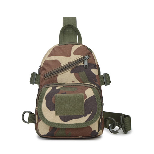 Title 3, Outdoor Cycling Sports Camouflage Chest Bag Oxf...