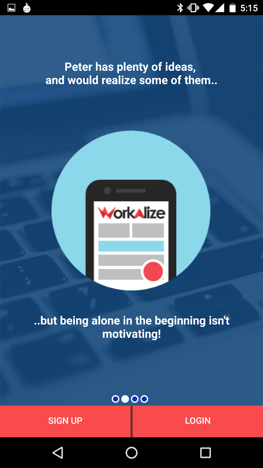 Workalize Screen 2