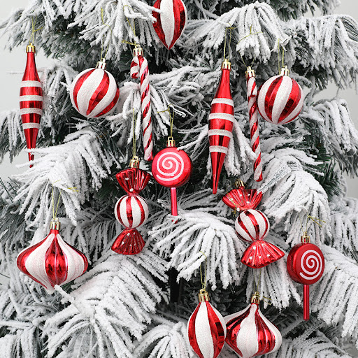 Title 2, Christmas Candy Crutch Gift Box Boots Four-Piec...