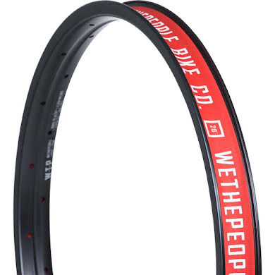 We The People Logic 20" Welded Rim 36h Black