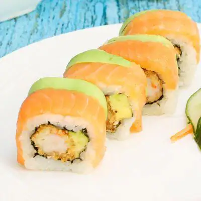 Salmon Dragon Roll