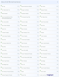 S.M Tiffin And Food Service menu 2