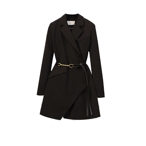 Title 3, Ladies Fashion Personality Waisted Suit Jacket ...