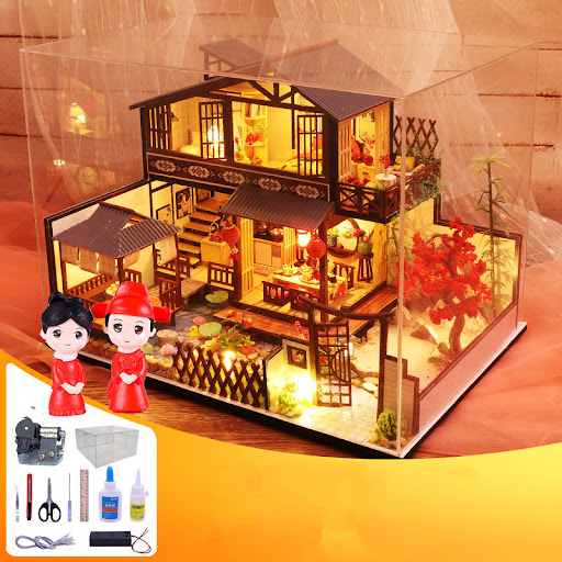 Title 6, Handmade Wooden Music Box Sky City plays enchan...