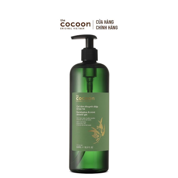 [Mã Coscn12 Giảm 8%] Gel Tắm Khuynh Diệp & Bạc Hà Cocoon Làm Sạch Và Thư Giãn 500Ml