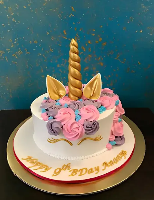 Unicorn Flower Cake