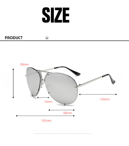 Title 1, Color Film Sunglasses For Men And Women Big Fra...