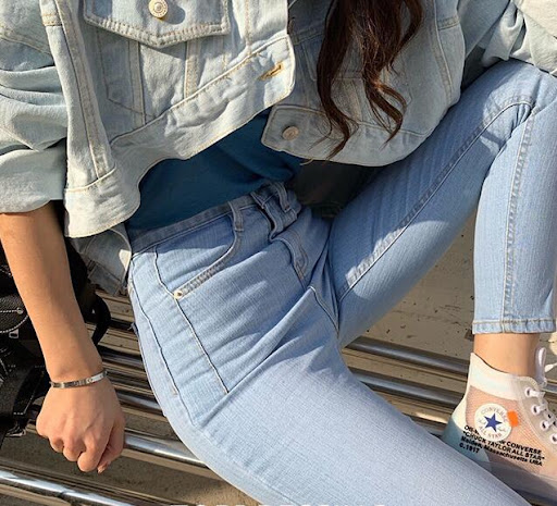Title 2, Kişiselleştirilmiş ön kısa ve arka uzun denim c...