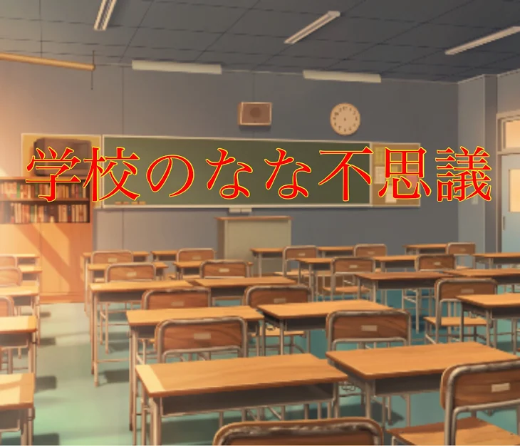 「学校のなな不思議」のメインビジュアル