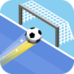 Cover Image of Herunterladen Kick Ball Goal-Fling Soccer 1.0.14 APK