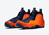 air foamposite one blue void/rugged orange-blue void-university gold