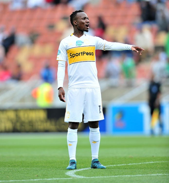 Teko Modise of Cape Town City FC during the 2017 Telkom Knockout football match between Baroka and Cape Town City at Peter Mokaba Stadium, Polokwane on 29 October 2017.