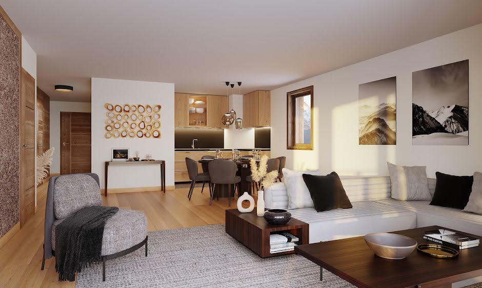 Vente appartement 2 pièces 48.24 m² à Le Grand-Bornand (74450), 297 500 €