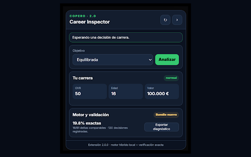 Career Inspector para Copero — No oficial screenshot 1
