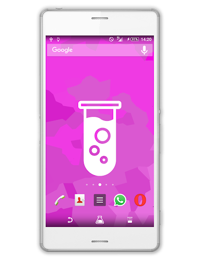 XZ Theme Chemistry Pink