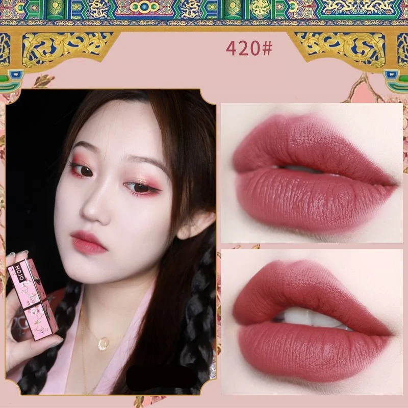 Title 7, Jinse Peach Velvet Love Lipstick