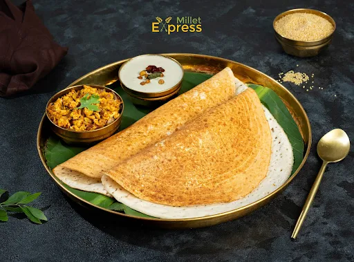 Millet Dosa Paneer Burji Combo