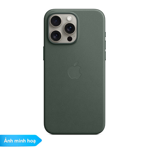 Ốp lưng da Apple MagSafe iPhone 15 Pro Max - Evergreen (MT503FE/A)