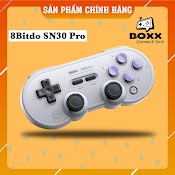 Tay Cầm Chơi Game Bluetooth 8Bitdo Sn30 Pro - Dùng Cho Nintendo Switch, Windows, Mac, Xbox, Ps4