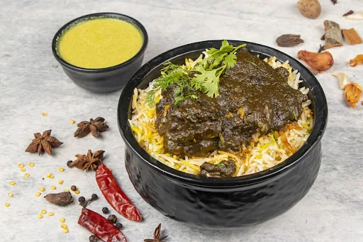 Nuthiras Special Gongura Chicken Biryani