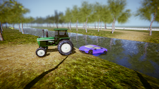 Tractor Towing In Wildのおすすめ画像3