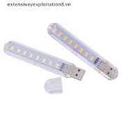 Đèn Led Usb Mini 5V 8 Bóng Di Động Tiện Lợi Cho Máy Tính